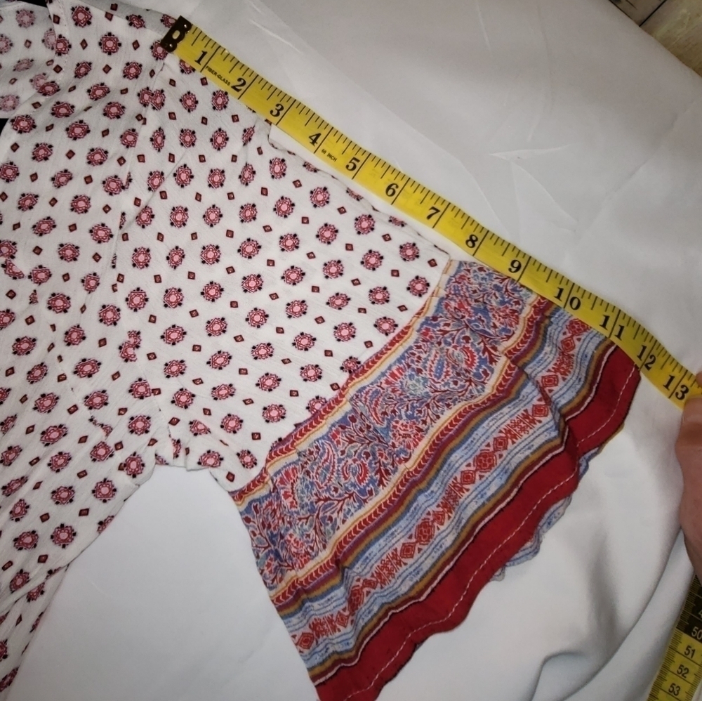 NWT Mason and Belle Floral Boho Tunic Size Small - Picture 5 of 9